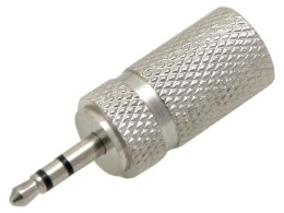 3535# PRZEJŚCIE JACK: WTYK 2,5-GNIAZDO 3,5 METAL STEREO