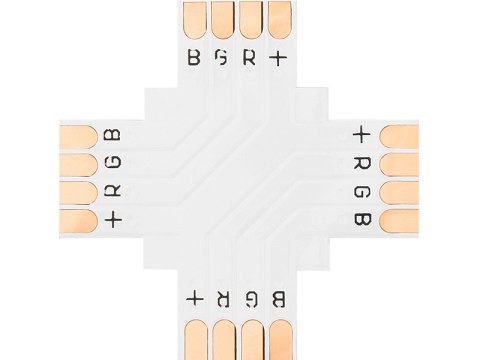 4885# KONEKTOR DO TAŚM LED TY PU "+" 10MM RGB 4885# KONEKTOR DO TAŚM LED TY PU "+" 10MM RGB
