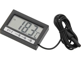 50-309# TERMOMETR MIERNIK TEM PERATURY LCD ZEWNĘTRZNEJ/WEWNĘTRZNEJ
