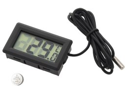 50-310# TERMOMETR  PANELOWY BLOW LCD CZARNE TH001