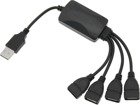 66-385# ROZGAŁĘŹNIK USB WT.A-4xGN.A 2.0 HUB NA KABLU 66-385# ROZGAŁĘŹNIK USB WT.A-4xGN.A 2.0 HUB NA KABLU