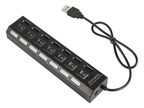 66-387# ROZGAŁĘŹNIK USB WT.A-7xGN.A HUB AKTYWNY 66-387# ROZGAŁĘŹNIK USB WT.A-7xGN.A HUB AKTYWNY