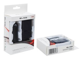 75-863# ŁADOWARKA SAMOCHODOWA+SIECIOWA+KABEL MICROUSB