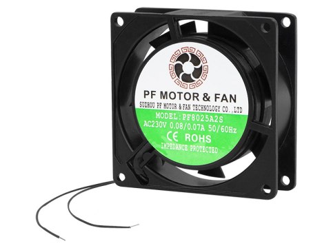 85-925# WENTYLATOR 80x25MM 230V 8025FD ŚLIZGOW 85-925# WENTYLATOR 80x25MM 230V 8025FD ŚLIZGOW