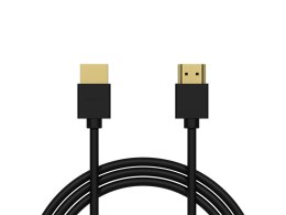 92-650# PRZYŁĄCZE HDMI-HDMI BLACK 2.0 4K 1,5M