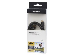 92-673# PRZYŁĄCZE HDMI-MICRO HDMI  PROFESSION.4K 1,5M