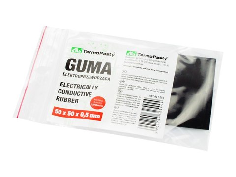 2356# GUMA ELEKTRO PRZEWODZĄCA 50x50x0,5MM AG