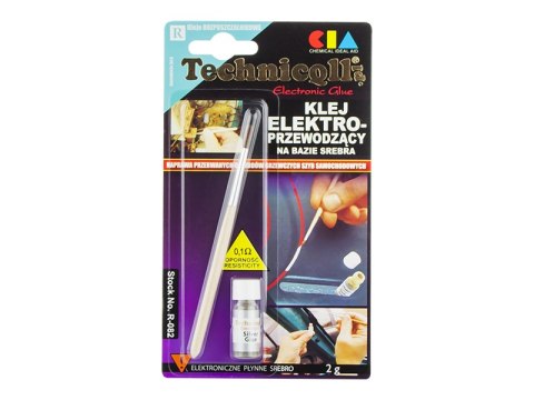 2466# KLEJ ELEKTRO PRZEWODZACY NA BAZIE SREBRA TECHNICqLL 2G 2466# KLEJ ELEKTRO PRZEWODZACY NA BAZIE SREBRA TECHNICqLL 2G