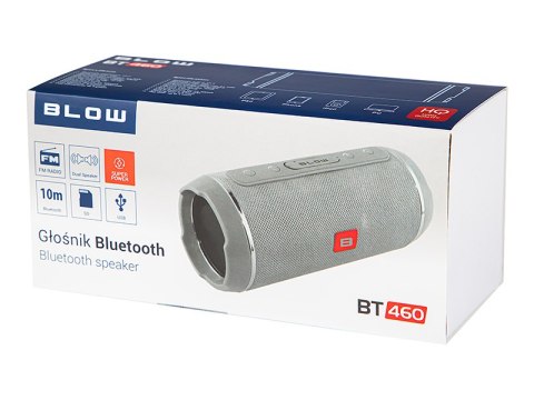30-326# GŁOŚNIK BLUETOOTH BT460 SZARY 30-326# GŁOŚNIK BLUETOOTH BT460 SZARY