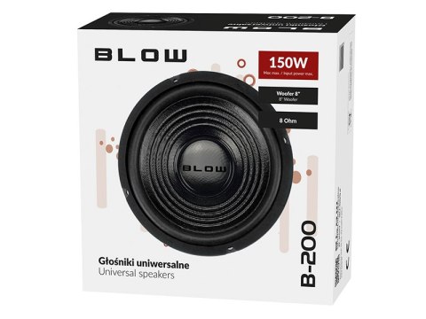 30-552# GŁOŚNIK BLOW B-200 8OHM 30-552# GŁOŚNIK BLOW B-200 8OHM