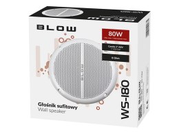 30-713# GŁOŚNIK SUFITOWY WS-180 165MM 80W/8OHM BIAŁY