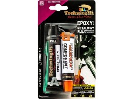 3384# KLEJ E POxYDOWY METALOWY 2x20ML TECHNICqLL