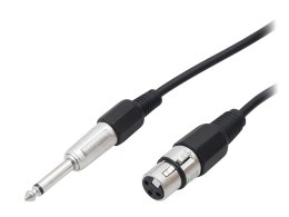 4363# PRZYŁĄCZE WTYK 6,3MN-WTYK MIKROFONOWY xLR 10M
