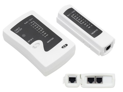 4579# TESTER DO KABLI HY-468CT LAN  POMIAR CIĄGŁOŚCI OKABLOWANIA
