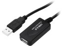 66-084# PRZYŁĄCZE USB A - A 5,0M WTYK-GNIAZDO Z IC ZAWIESZKA