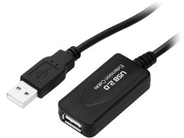 66-084# PRZYŁĄCZE USB A - A 5,0M WTYK-GNIAZDO Z IC ZAWIESZKA