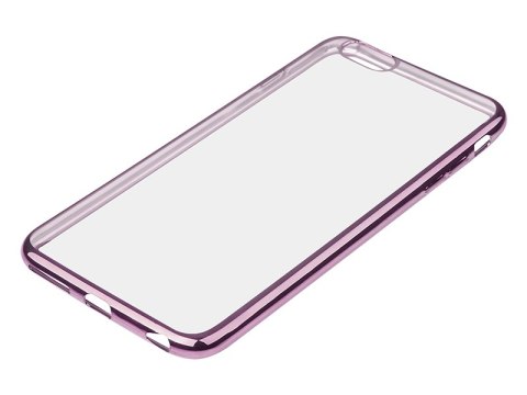 79-606# ETUI I PHONE 6 6S  PLUS RÓŻOWE ZŁOTO "E"