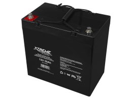 82-228# AKUMULATOR ŻELOWY 12V 55AH xTREME 227x207x137_6