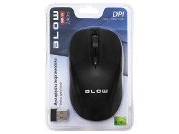 84-002# MYSZ O PTYCZNA BEZ PRZEWODOWA BLOW MB-10 CZARNA
