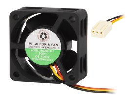 85-415# WENTYLATOR 40x20MM 24V KULKOWY 3- PRZEWODOWY
