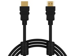 92-646# PRZYŁĄCZE HDMI-HDMI 1.5M 4K + FILTRY