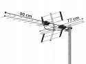 21-042# ANTENA DVB-T ATD31S VHF/UHF MUx8  PASYWNA