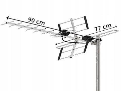 21-042# ANTENA DVB-T ATD31S VHF/UHF MUx8 PASYWNA 21-042# ANTENA DVB-T ATD31S VHF/UHF MUx8 PASYWNA