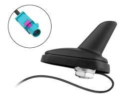 22-688# ANTENA SAMOCHODOWA SHARK RENAULT/CITRO FAKRA TOYOTA FAKRA 1M AM/FM