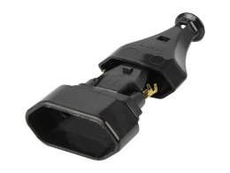 3088# GNIAZDO GN-11  PŁASKIE CZARNE