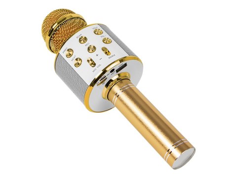 33-145# MIKROFON PRM402 BLOW ZŁOTY KARAOKE 33-145# MIKROFON PRM402 BLOW ZŁOTY KARAOKE