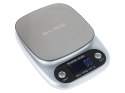 44-086# WAGA KUCHENNA KS203 SREBRNA 5KG BLOW