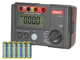 50-201# MIERNIK UT521 UNI-T REZYSTANCJI UZIEMIENIA