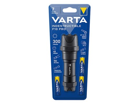 71-345# LATARKA RĘCZNA F10 PRO VARTA INDESTRUCTIBLE 71-345# LATARKA RĘCZNA F10 PRO VARTA INDESTRUCTIBLE