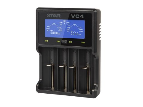 75-450# ŁADOWARKA xTAR VC4 DO AKUMULATOR 18650 75-450# ŁADOWARKA xTAR VC4 DO AKUMULATOR 18650