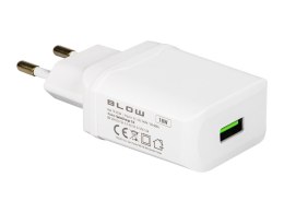 76-003# ŁADOWARKA SIECIOWA GNIAZDO USB qC3.0 18W