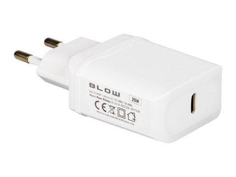 76-009# ŁADOWARKA SIECIOWA GNIAZDO USB-C PD 20W 76-009# ŁADOWARKA SIECIOWA GNIAZDO USB-C PD 20W