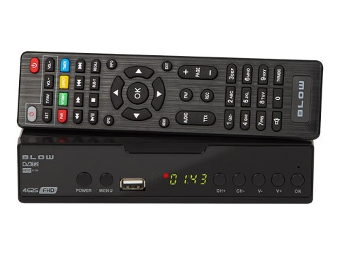 77-048# DEKODER TUNER DVB-T2 BLOW 4625FHD H.265 V2 77-048# DEKODER TUNER DVB-T2 BLOW 4625FHD H.265 V2