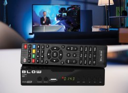 77-048# DEKODER TUNER DVB-T2 BLOW 4625FHD H.265 V2
