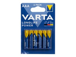 82-542# BATERIA ALKALICZNA AAA 1.5 LR3 VARTA LONGLIFE  POWER