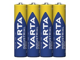 82-557# BATERIA ALKALICZNA AAA LR3 VARTA INDUSTR INDUSTRIAL FOLIA 4SZT.