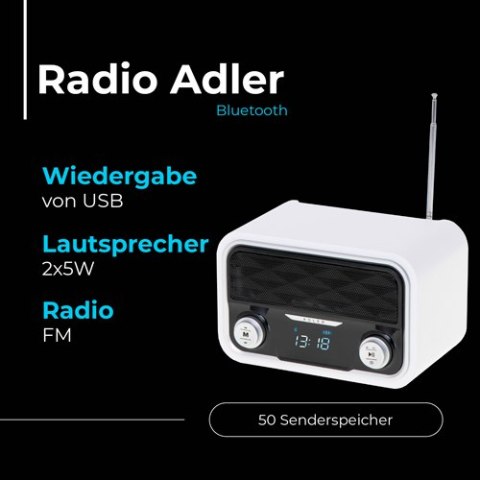 AD 1185 RADIO BLUETOOTH AD 1185 RADIO BLUETOOTH