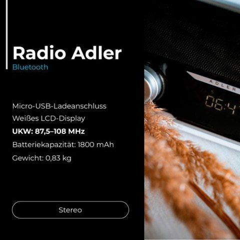 AD 1185 RADIO BLUETOOTH AD 1185 RADIO BLUETOOTH