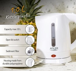AD 1272 CZAJNIK  PLASTIKOWY 1,0 L