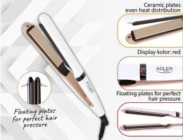 AD 2321 PROSTOWNICA - CERAMICZNA Z KONTROLĄ TEM PERATURY