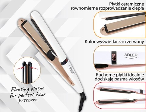 AD 2321 PROSTOWNICA - CERAMICZNA Z KONTROLĄ TEM PERATURY AD 2321 PROSTOWNICA - CERAMICZNA Z KONTROLĄ TEM PERATURY