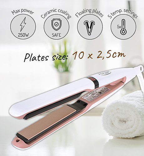 AD 2321 PROSTOWNICA - CERAMICZNA Z KONTROLĄ TEM PERATURY AD 2321 PROSTOWNICA - CERAMICZNA Z KONTROLĄ TEM PERATURY