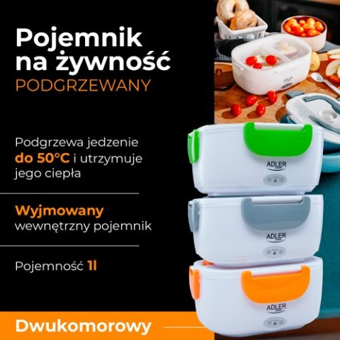 AD 4474 GREY POJEMNIK NA ŻYWNOŚĆ - PODGRZEWANY AD 4474 GREY POJEMNIK NA ŻYWNOŚĆ - PODGRZEWANY