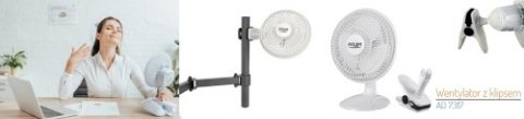AD 7317 WENTYLATOR 15 CM Z KLI PSEM + PODSTAWA AD 7317 WENTYLATOR 15 CM Z KLI PSEM + PODSTAWA