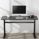 BIURKO RĘCZNA REGULACJA WYS ERGO OFFICE, MAx 40 KG, MAx WYS 117CM, Z BLATEM DO  PRACY STOJĄCO SIEDZĄCEJ, ER-401 B