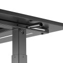 BIURKO RĘCZNA REGULACJA WYS ERGO OFFICE, MAx 40 KG, MAx WYS 117CM, Z BLATEM DO  PRACY STOJĄCO SIEDZĄCEJ, ER-401 B